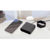Складная беспроводная (15W) зарядная станция "Magic Case" с MagSafe для смартфона, часов и наушников, цвет черный