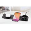 Складная беспроводная (15W) зарядная станция "Magic Case" с MagSafe для смартфона, часов и наушников, цвет черный