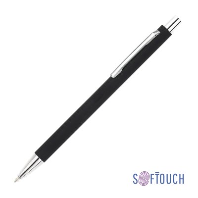 Ручка шариковая "Trade", покрытие soft touch, цвет черный