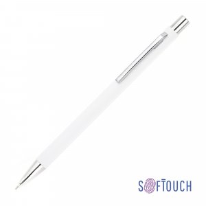 Ручка шариковая "Trade", покрытие soft touch, цвет белый