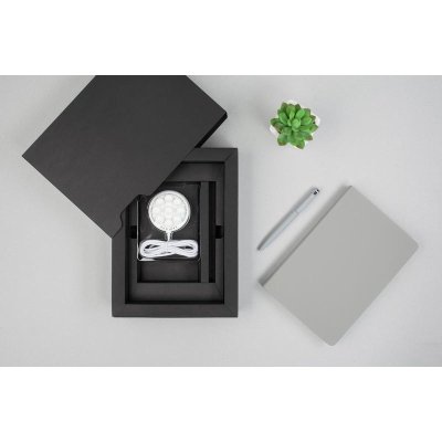 Набор "Light gray J", цвет серый с белым