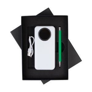 Набор "Гарант", цвет белый с зеленым