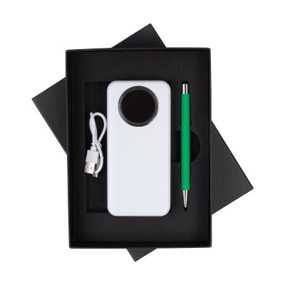 Набор "Гарант", цвет белый с зеленым