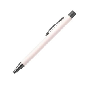 Ручка металлическая шариковая FAMILY MARSEL, soft touch (Белый)