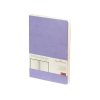 Ежедневник А5 недатированный Megapolis Velvet Flex, сиреневый