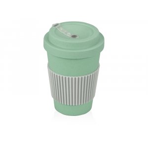 Термокружка Muffin из натуральных волокон, оливковый