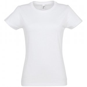 Футболка женская Imperial Women 190, белая Футболка женская Imperial Women 190, белая