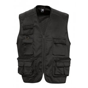 Жилет фотографа Wild 200 черный Жилет фотографа Wild 200 черный