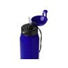 Бутылка для воды с трубочкой Little, 400 мл, синий