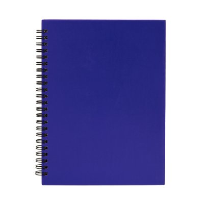 Блокнот на пружине VALLE, королевский синий