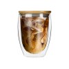 Стакан Valday с двойными стекнами и бамбуковой крышкой, 350 мл