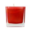 Свеча парафиновая парфюмированная в стекле Palo, красная