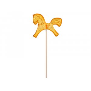 Леденец Лошадка, желтый со вкусом апельсина, 21 гр. Леденец Лошадка, желтый со вкусом апельсина, 21 гр.