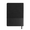Ежедневник недатированный RIFF, черный, формат А5, блок в линейку