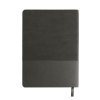 Ежедневник недатированный RIFF, серый, формат А5, блок в линейку