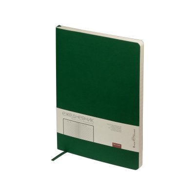 Ежедневник недатированный B5 Megapolis Flex (зеленый)