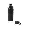 Вакуумная термобутылка с карабином Saddle, 530 мл, черный