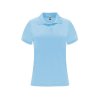 Рубашка поло женская Monzha, небесно-голубой