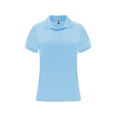 Рубашка поло женская Monzha, небесно-голубой