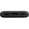 Внешний беспроводной аккумулятор с подсветкой лого Reserve X v.2, 8000 mAh, ярко-черный