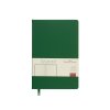 Блокнот А5 Megapolis Velvet, зеленый