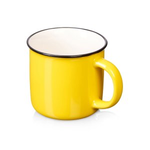 Кружка с каймой Countryside M, желтый 410ml Кружка с каймой Countryside M, желтый 410ml