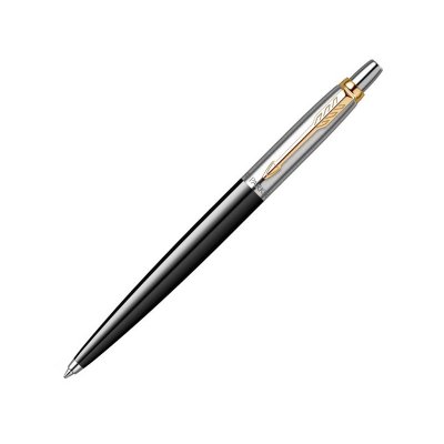 Ручка шариковая Parker Jotter K160, черный, серебристый, золотистый