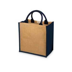Сумка подарочная Hindy, натуральный/темно-синий Сумка подарочная Hindy, натуральный/темно-синий
