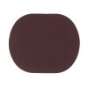 ПАТЧ ОВАЛ soft-touch (коричневый ) 6,0 х 5,0 см