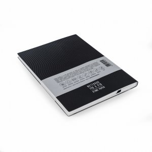 Блокнот линованный Pininfarina из каменной бумаги в мягкой обложке, А5, черный Блокнот линованный Pininfarina из каменной бумаги в мягкой обложке, А5, черный