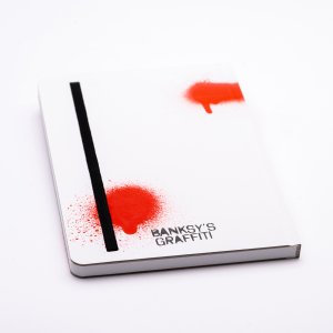 Блокнот линованный Pininfarina Banksy Крыса из каменной бумаги, А5