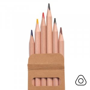 Набор цветных карандашей KINDERLINE small,6 цветов