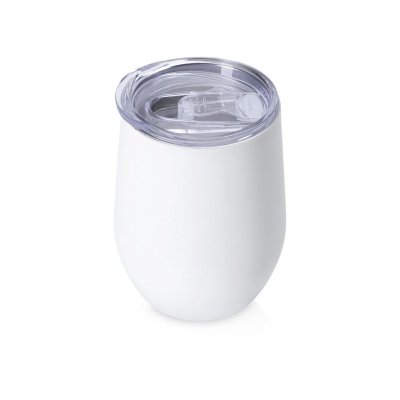 Термокружка Vacuum mug C1, soft touch, 370мл, белый