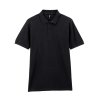 Футболка поло PREMIUM COTTON ADULT DOUBLE PIQUE, ЧЕРНЫЙ S