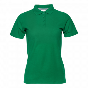 Рубашка поло женская 104W_Зелёный
