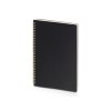 Бизнес тетрадь на гребне А4 Pragmatic, 100 листов в клетку, черный