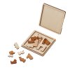 Деревянная головоломка Животные