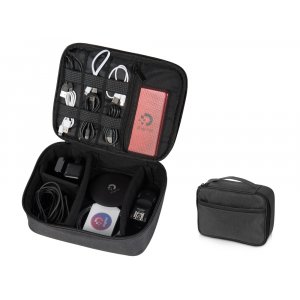 Органайзер для крупной электроники District, темно-серый Органайзер для крупной электроники District, темно-серый