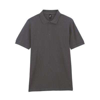 Футболка поло PREMIUM COTTON ADULT DOUBLE PIQUE, ГРАФИТОВЫЙ S