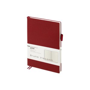Ежедневник недатированный А5 Grand, бордовый Ежедневник недатированный А5 Grand, бордовый