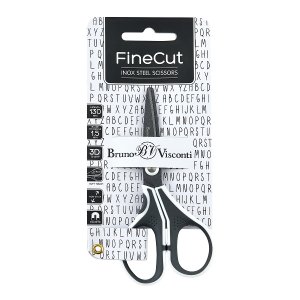НОЖНИЦЫ  С ТЕФЛОНОВЫМ ПОКРЫТИЕМ, "FINECUT" 13 см. (эргономичные ручки)