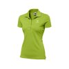 Рубашка поло First женская, зеленое яблоко