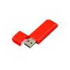 USB 2.0- флешка на 64 Гб с оригинальным двухцветным корпусом, красный/белый