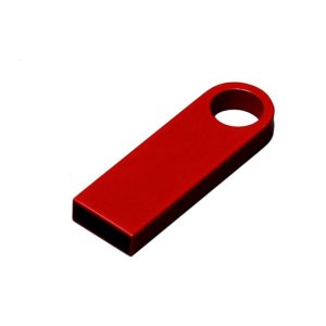 USB 3.0-флешка на 64 Гб с мини чипом и круглым отверстием, красный USB 3.0-флешка на 64 Гб с мини чипом и круглым отверстием, красный