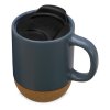 Подарочный набор с кружкой, медом и ложкой для меда, антрацит
