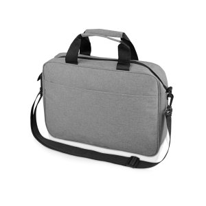 Сумка Брейв для документов и ноутбука 13,3, светло-серый/черный