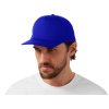 Бейсболка Mix 5-ти панельная 180 гр, кл. синий