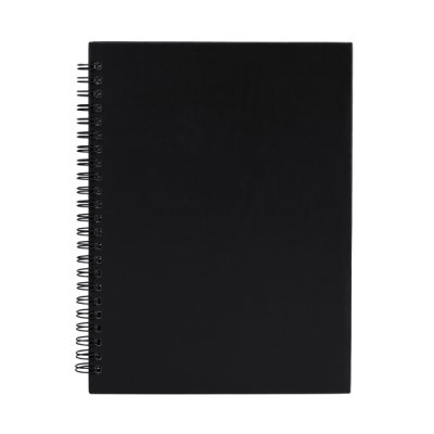 Блокнот на пружине VALLE, чёрный