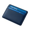 Картхолдер для двух карт и наличных денег с зажимом Crave, темно-синий