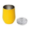 Вакуумная термокружка Sense, непротекаемая крышка, крафтовая упаковка, желтый